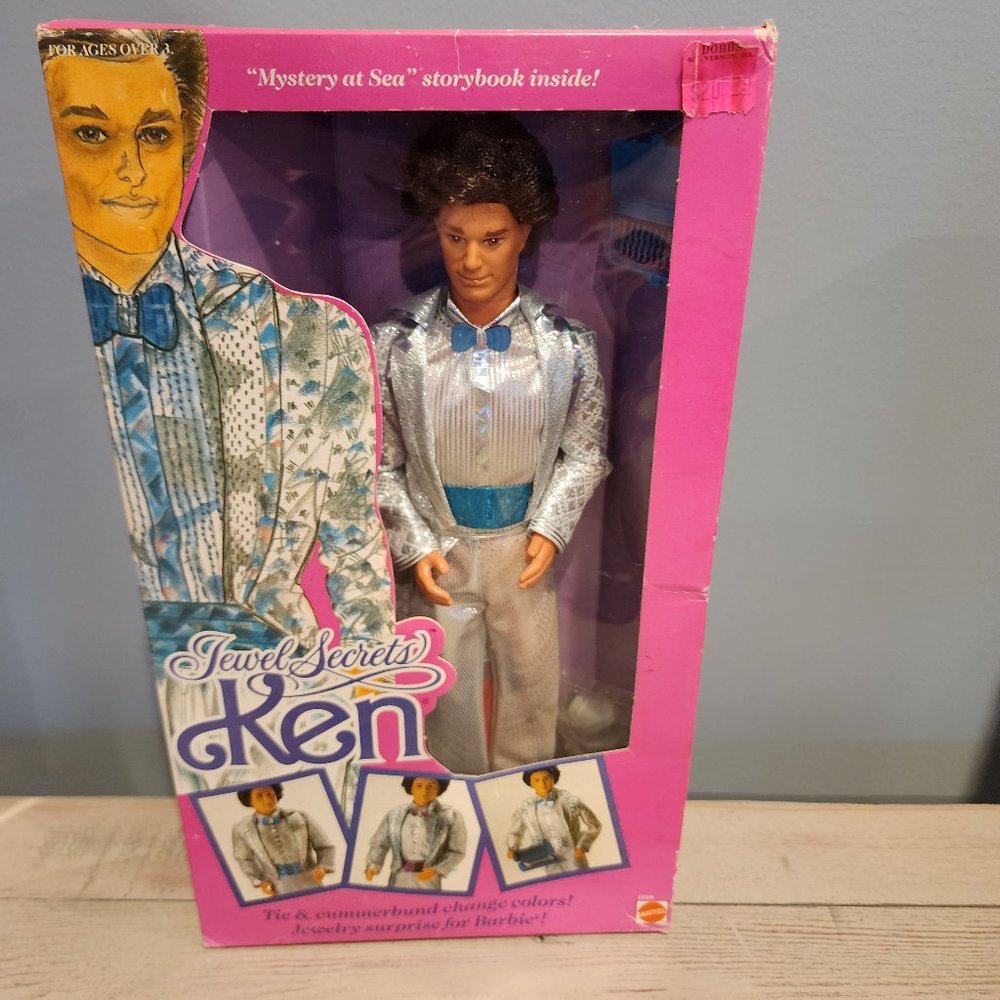 Vintage 1986 Jewel Secrets Ken NIB